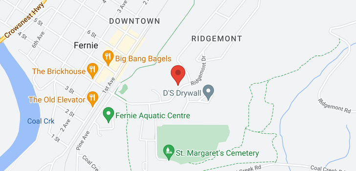 map of 11 Ridgemont Drive